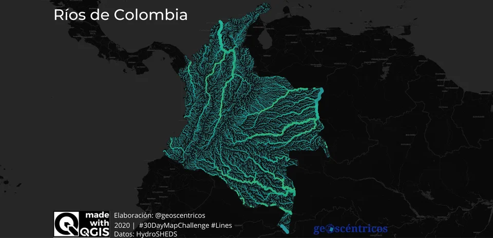 ríos de Colombia